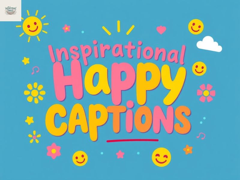 Inspirational Happy Captions