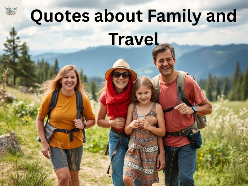 Quotes about Family and Travel